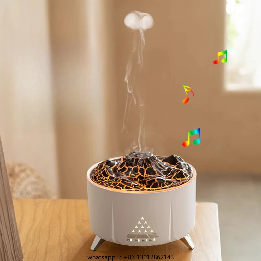 

Увлажнитель вулкана портативный 3D интеллектуальный ароматерапевтический аппарат с имитацией пламени