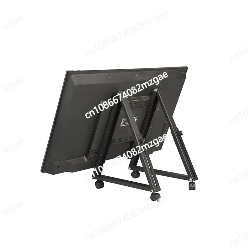 32-65 Inch Low Height TV Stand Movable Tripod Stage Screen Cart Cold-rolled Sheet Material Suitable for Flat Screen TVs view 3