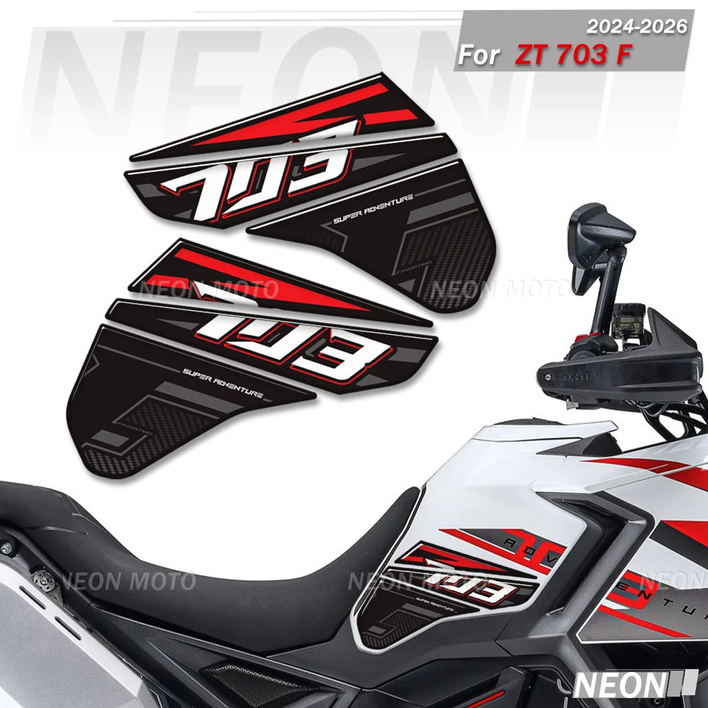 

Motorcycle For Zontes ZT703-F ZT-703F ZT 703F 703 F Adventure Bike Tank Pad Front Face Fender Headstock Stickers Decals 2024 20