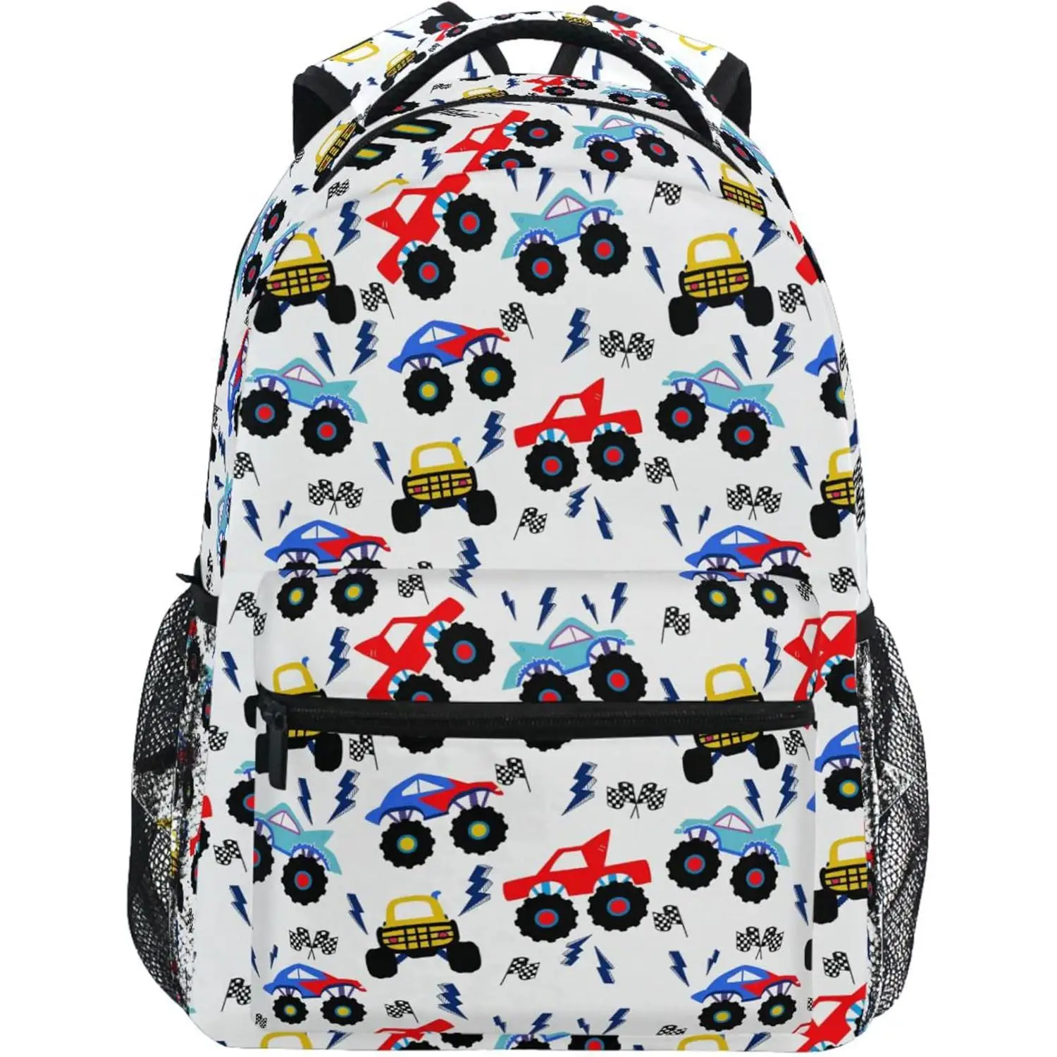 

Автомобиль-монстр, детские грузовики, гоночные автомобили, школьные рюкзаки для мальчиков и девочек, сумка для дошкольников, повседневный рюкзак для путешествий, кемпинга