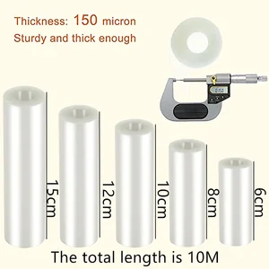 Acetato filme Bakeware para decoração do bolo transparente filme surround bolo, folhas de bolo mousse borda circundante colarinho de bolo DIY 7 principais vendas acetato em rolo - №5