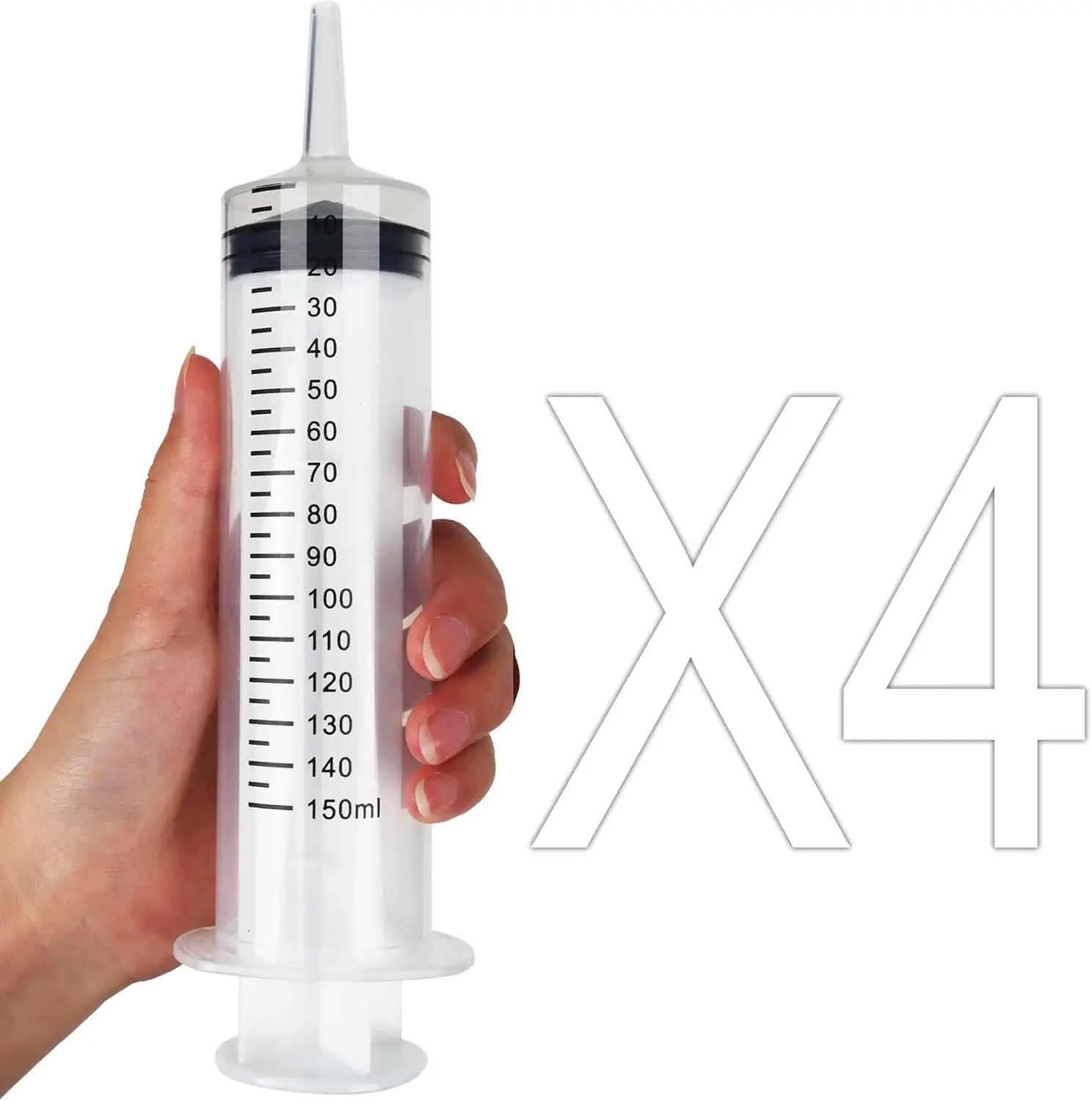 pacote-com-4-seringas-grandes-de-150ml-seringas-plasticas-grandes-para-liquidos-espessos-seringas-grandes-sem-agulha-para-tinta-Agua-de-irrigacao-racao-para-cavalos-4-pecas-de-150ml