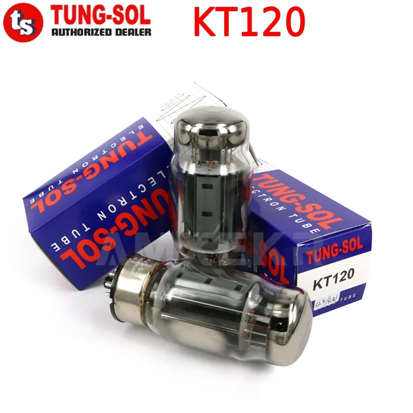 Tubo eletrônico TUNG-SOL para amplificador de áudio HIFI, atualização do tubo a vácuo KT120, correspondência de precisão, KT88 6550 KT66 KT100