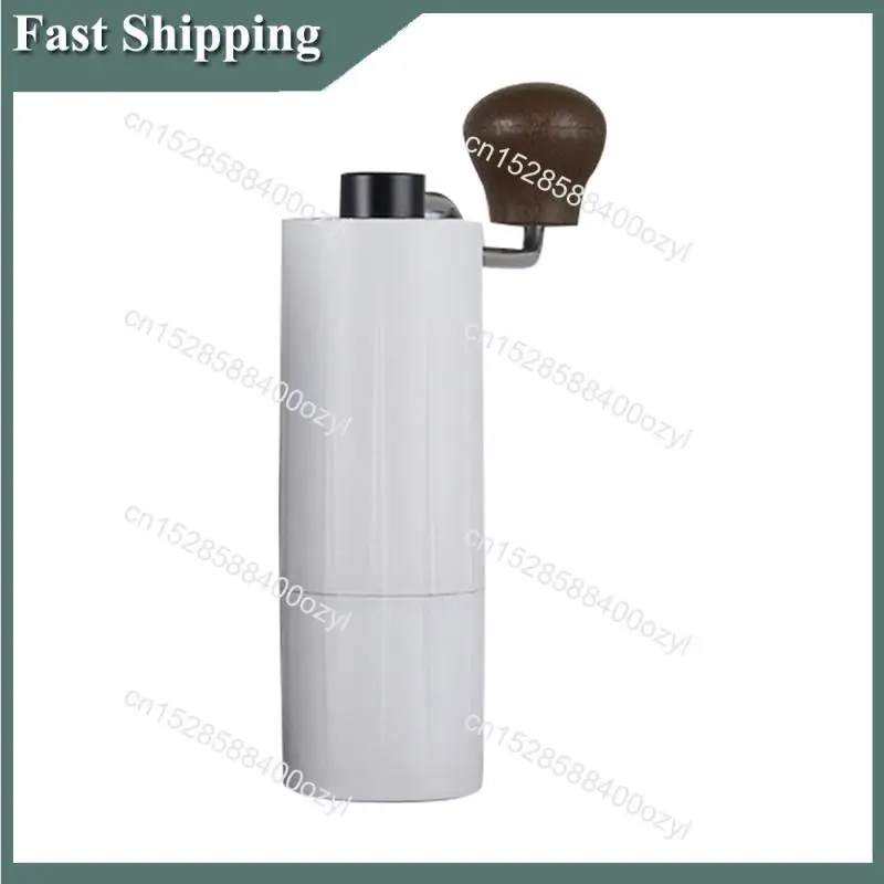 

August Manual Coffee Grinder Portable Adjustable Coarseness Espresso Maker Stainless Steel Home Kitchen Camping Coffee Mill