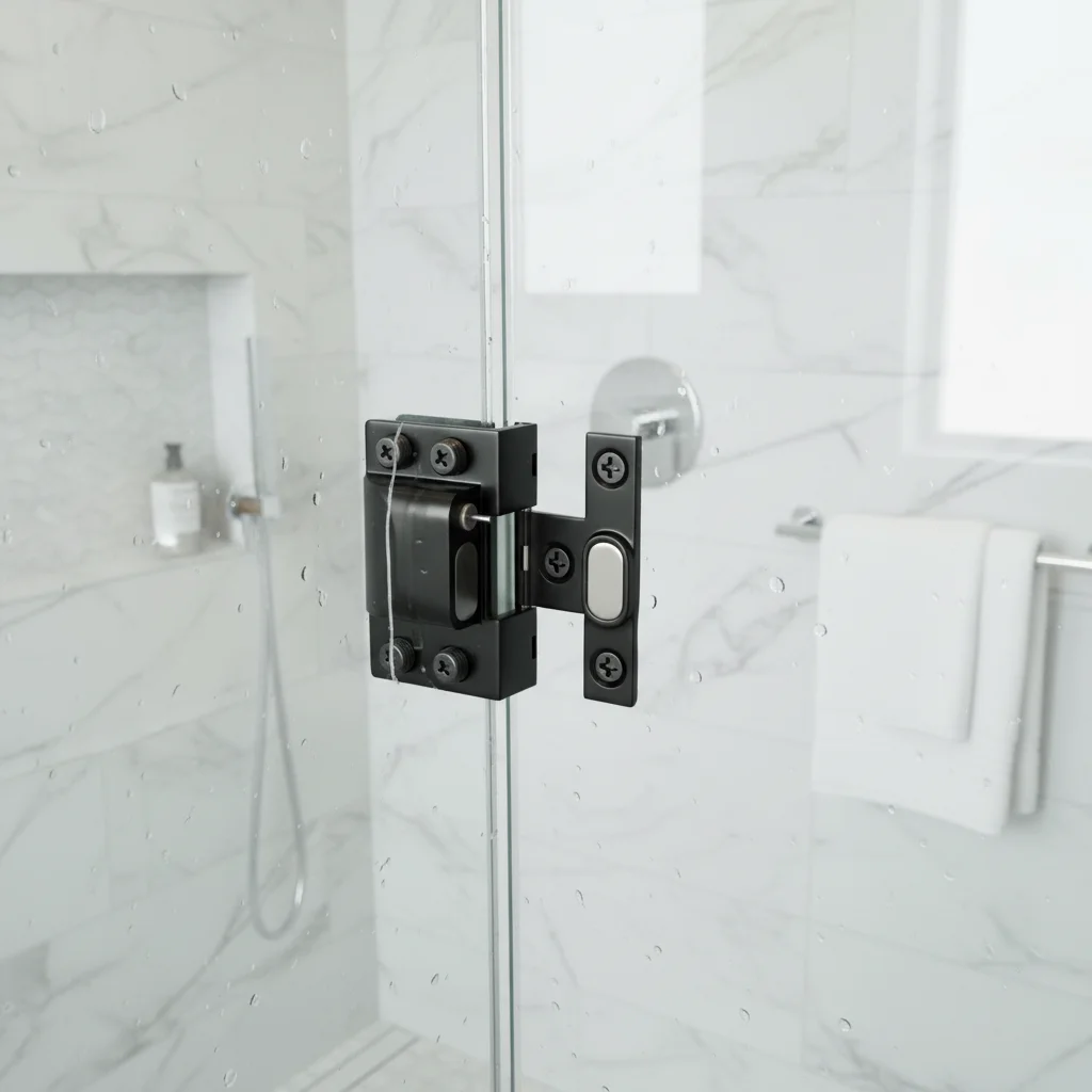 

New Hydraulic Glass Door Hinge With U-Shaped Clip 304 Stainless Steel Glass Cabinet Door Hinges Door Hinge For 5-8mm Thickness