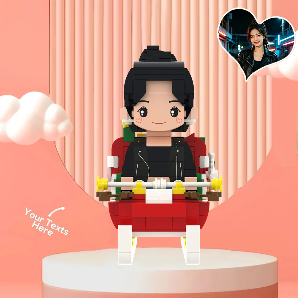 

My Custom Brickfigures Building Blocks Custom Pen Holder Personalized DIY Block Toy for Desk Decoration Stationery Organizer