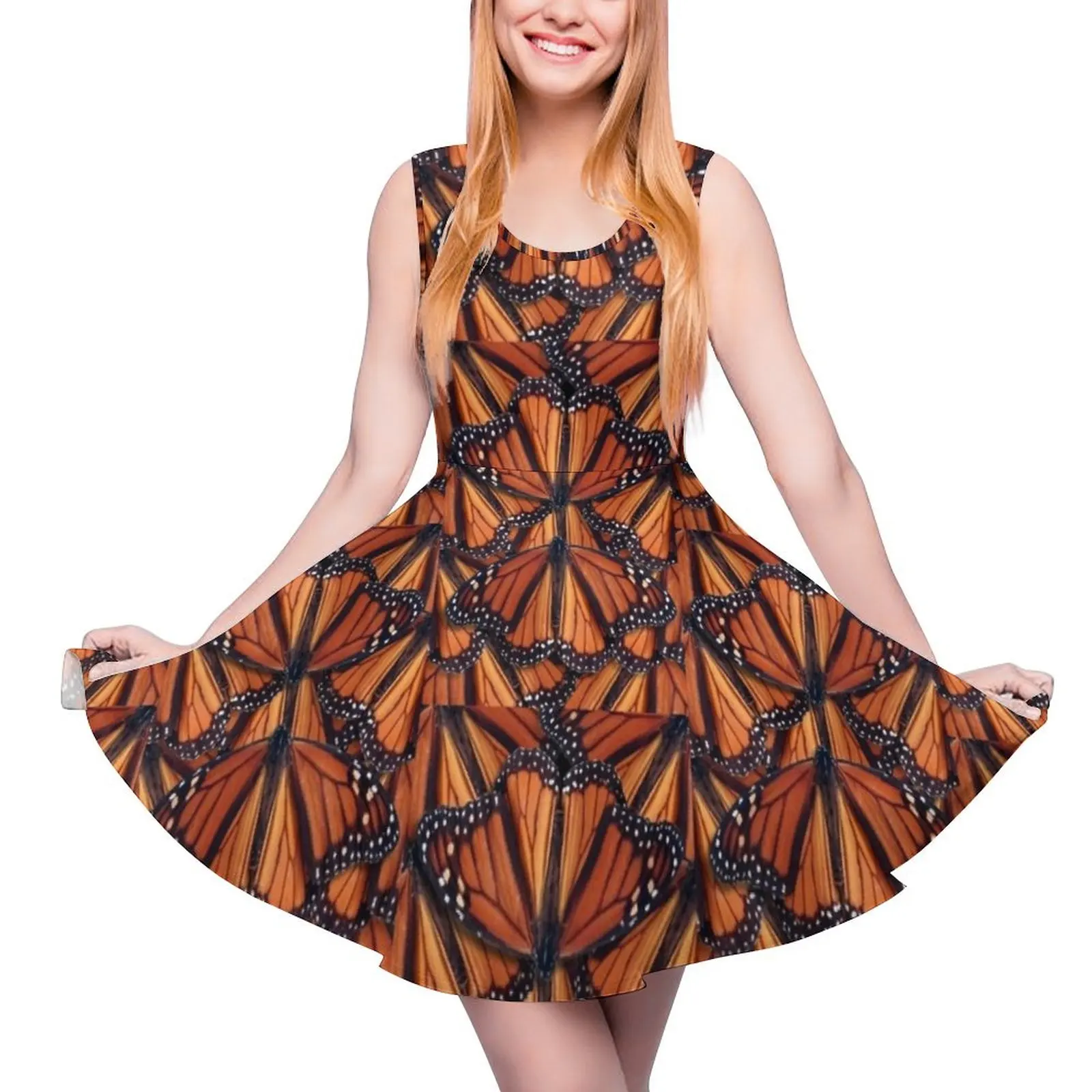 

Monarch Butterflies Art Sleeveless Dress Elegant gowns women"s fashion dresses evening dress women women dresses