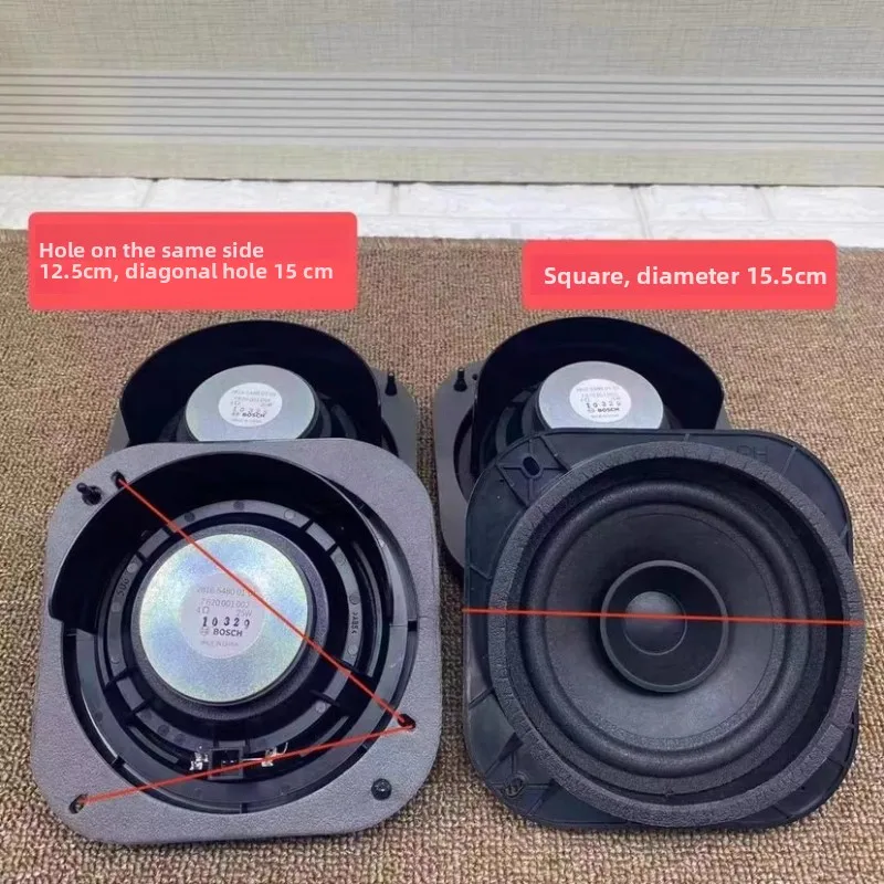 SOTAMIA 1pcs 5 Inch Coaxial Car Horn 4 Ohms 25 Watts Wool Composite Paper Shock Basin Foam Edge 25 Core 60 Magnetic Horn Speaker