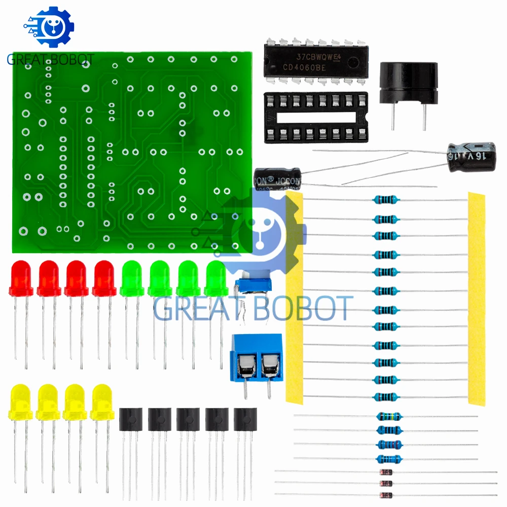 DIY Dream Light Kit with CD4060 - Creative Electronic Hobby Project for Family Activities & Gifting