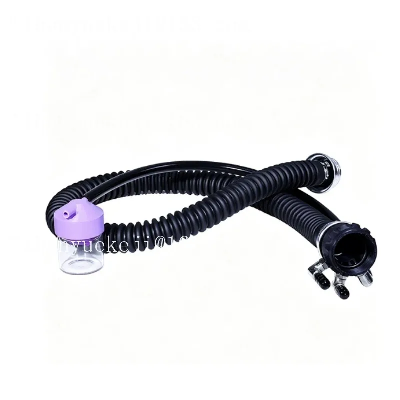 3D Negative Pressure Adjustment Valve Breathing Bag for Gas Mask, Latex Cover & Accessories