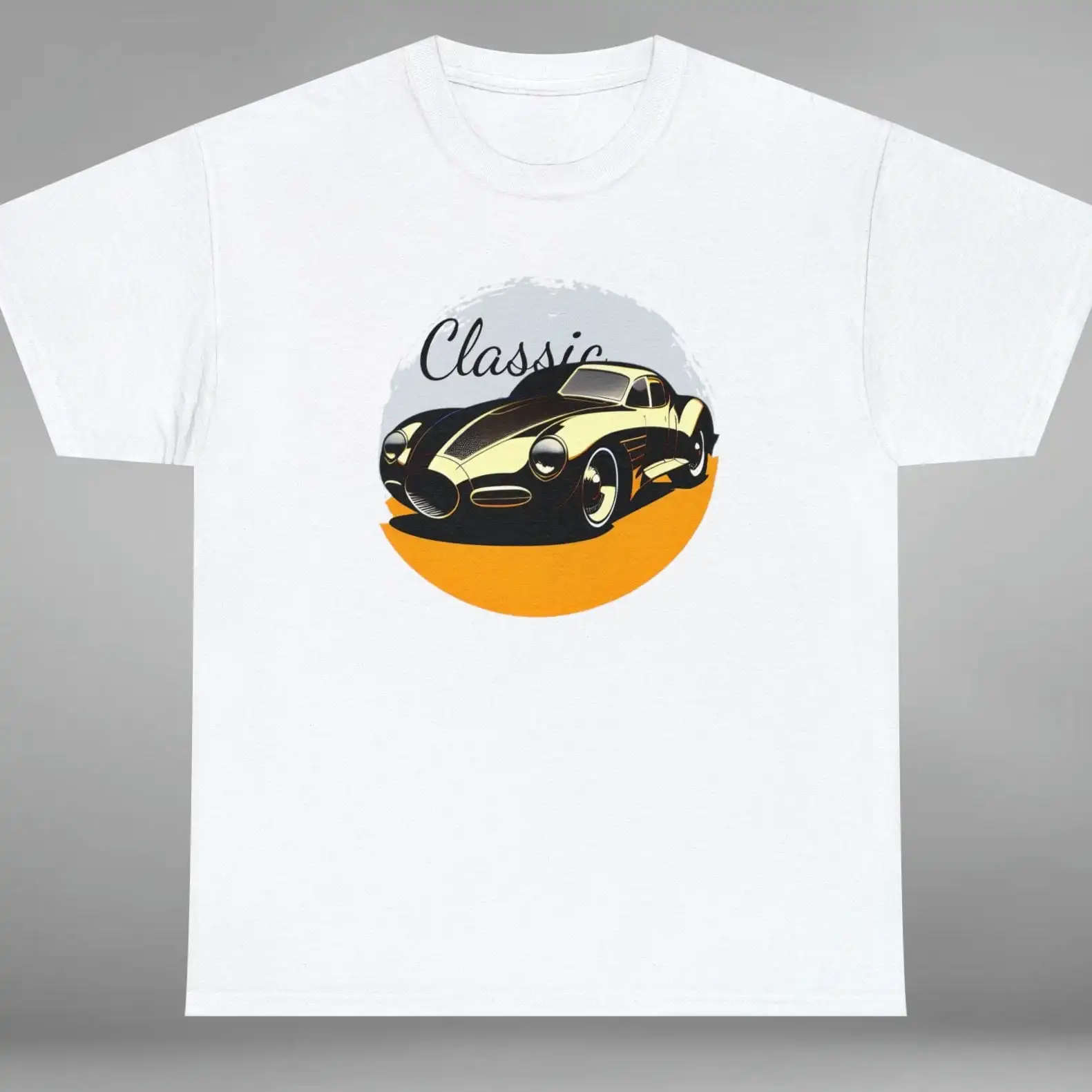 Classic Retro concept car Heavy Cotton T Shirt