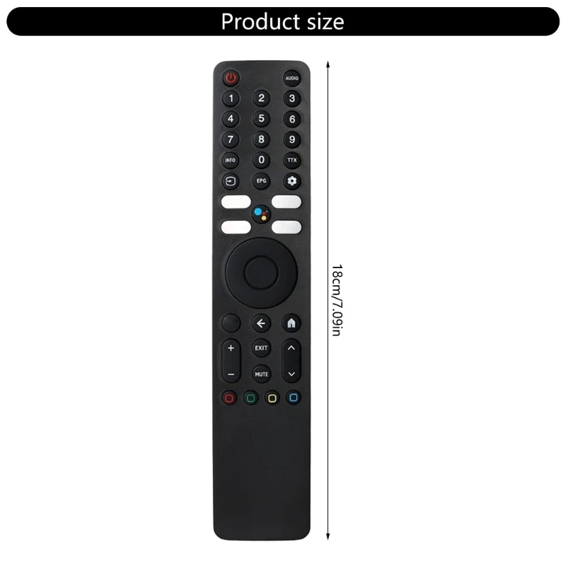 جهاز تحكم عن بعد عالي الحساسية باللون الأسود لجهاز 4K Dropship