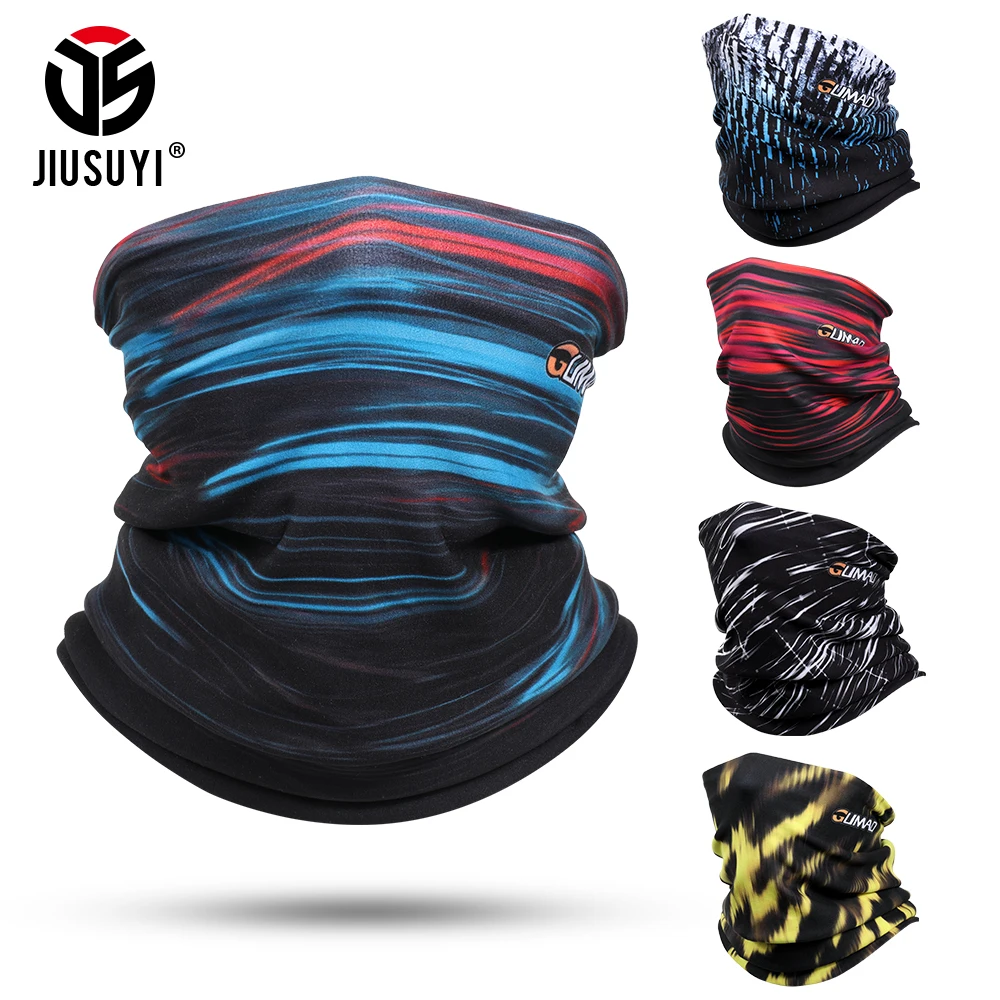 Winter Cold Weather Scarf Neck Warmer Gaiter Fleece Face Mask Skiing Snowboard Thermal Neckerchief Snood Tube Bandana Men Women