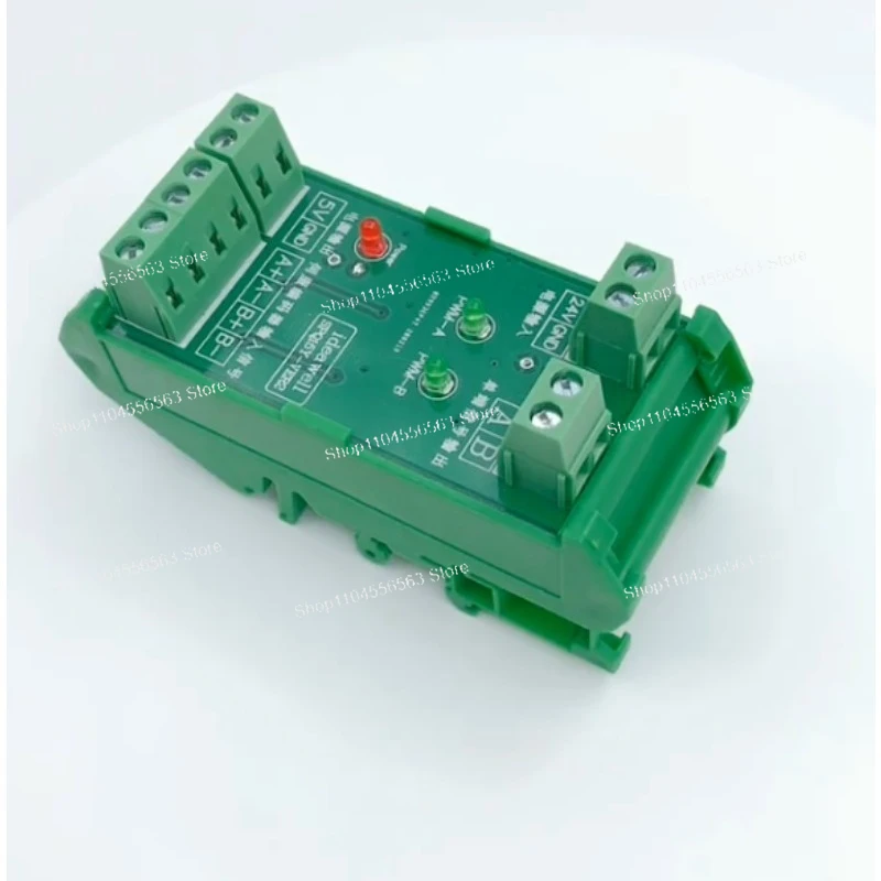 2/3/4 Channels Differential To Single-ended Conversion Collector Servo Encoder Compatible with NPN/PNP Optical Isolation