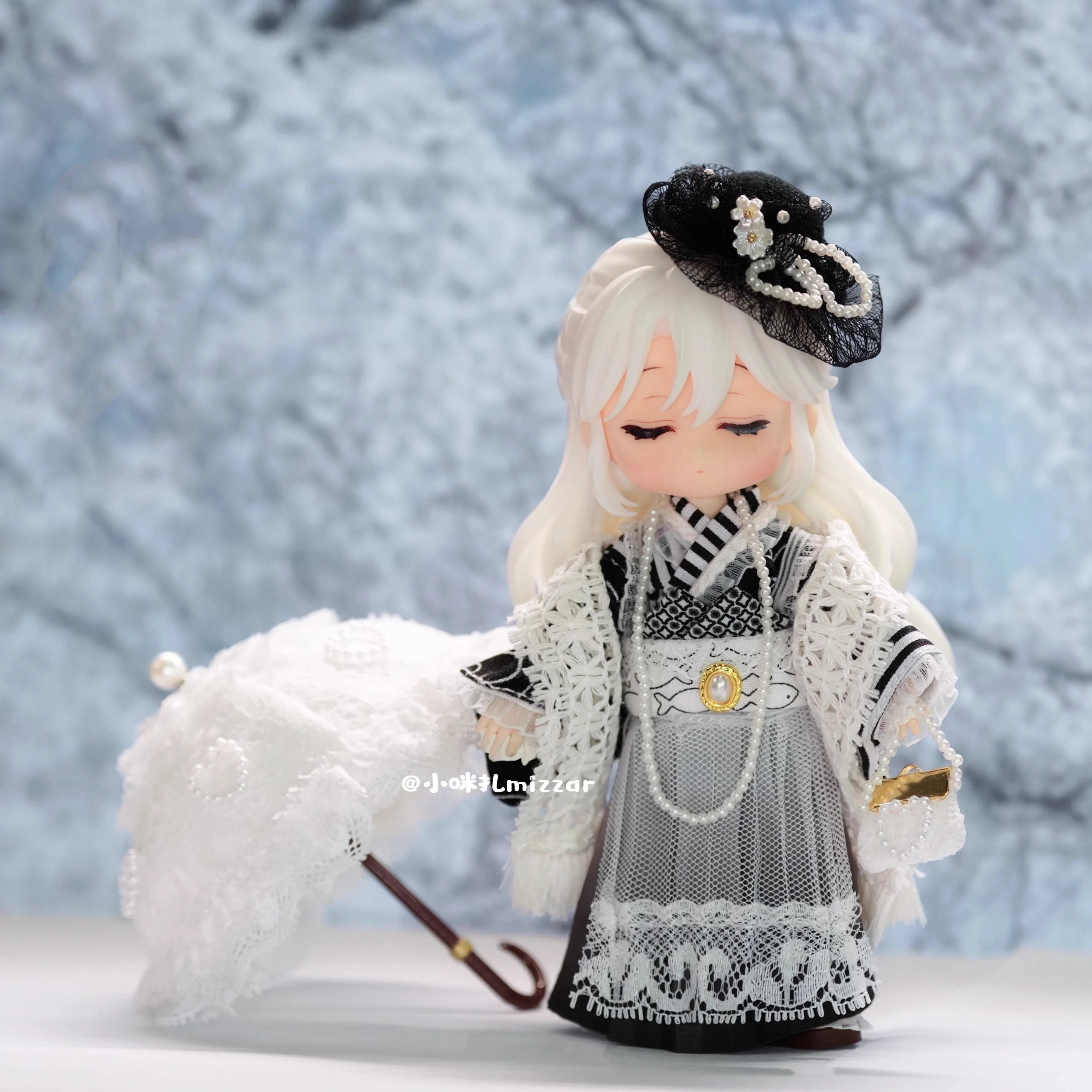 

Wagashi Ob11 Одежда 1/12 Bjd Костюм Аниме Игра Косплей Продукт ручной работы Игрушки Аксессуары