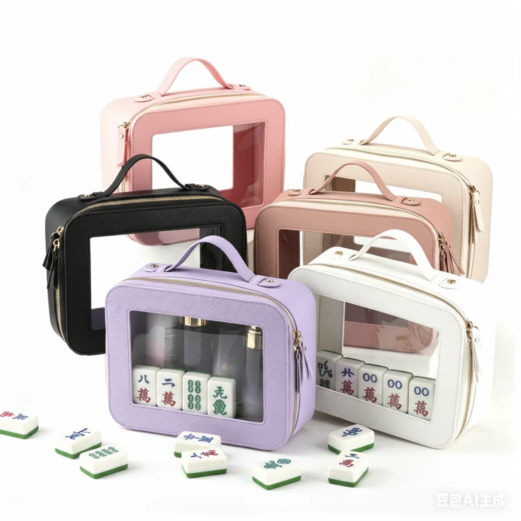 Luxury Bags Storage - Chique, meerkleurige, luxe, moderne PVC PU-stoffen