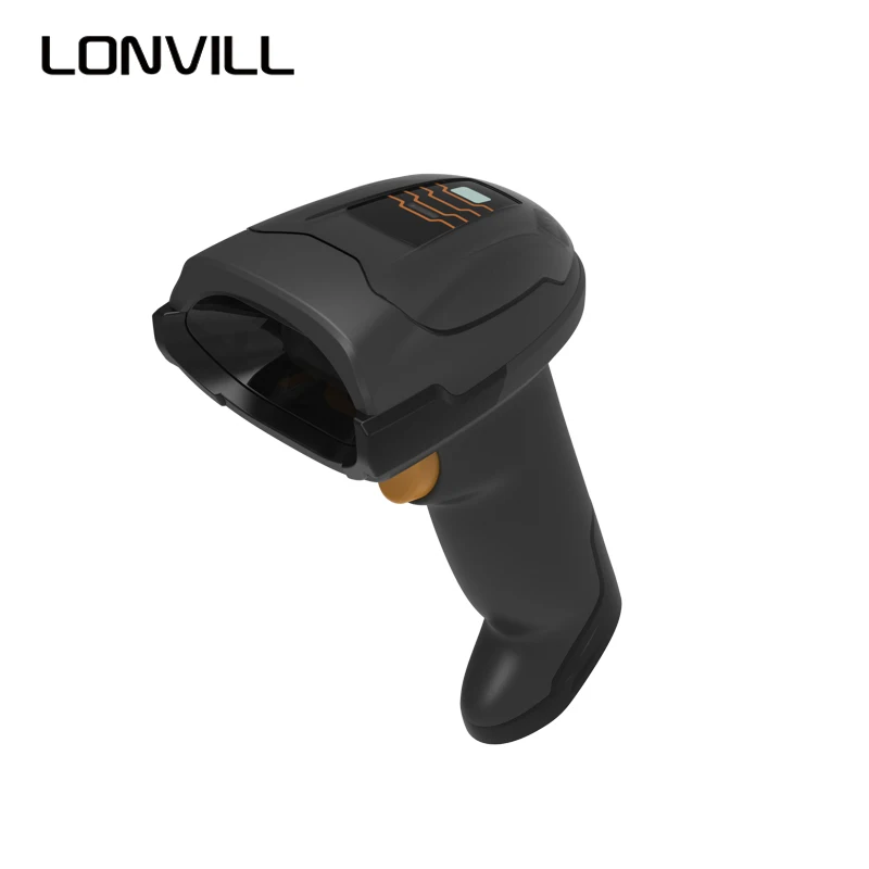LONVILL 2600mAh Long Life Battery Multi Protocol Modbus TCP Ethernet Wireless Barcode Scanner for Industrial Warehouse
