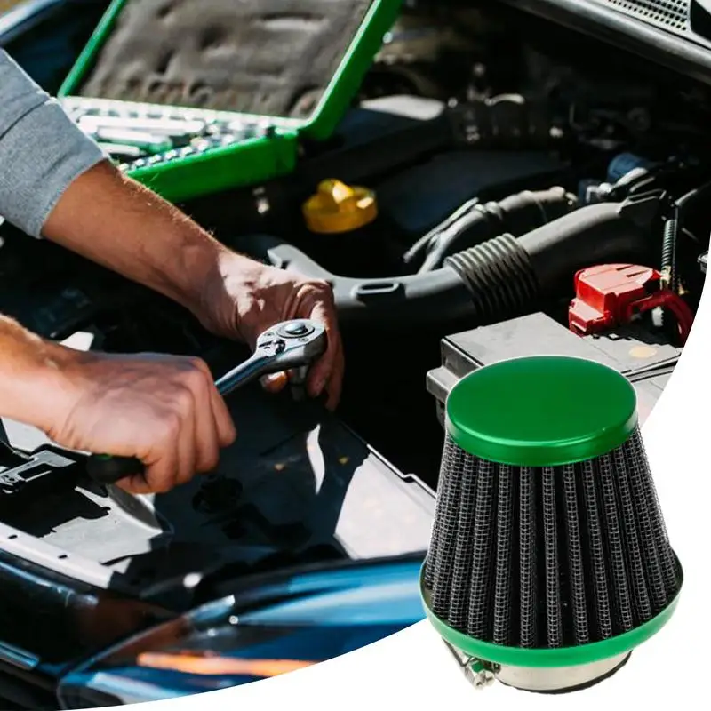 Conical Air Filters High Flow Inlet Filter Tapered Cone Intake Modification Air Filter For Car Motorcycle Off-road Vehicle