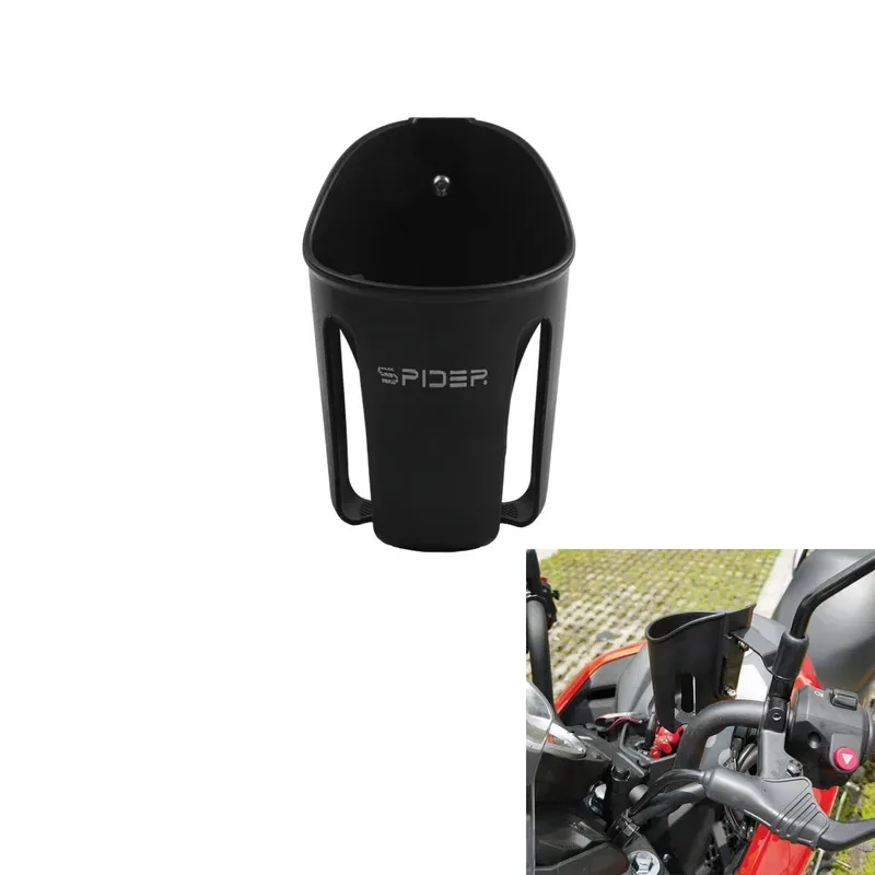 

Multi-Purpose Universal Water Cup Holder for Motorcycle E-Bike Rack with Secure Mount Essential Custom Modification Accessories
