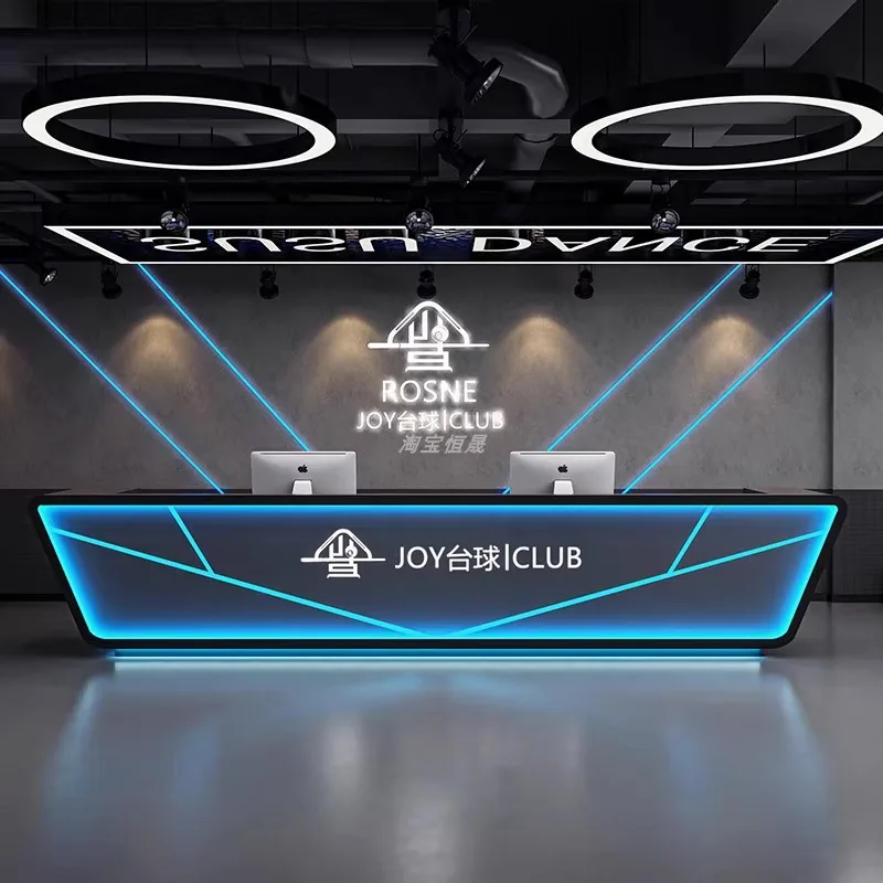 قاعة البلياردو الصناعية بار الرياضة الإلكترونية فندق مكتب الاستقبال الخفيفة الفاخرة #3