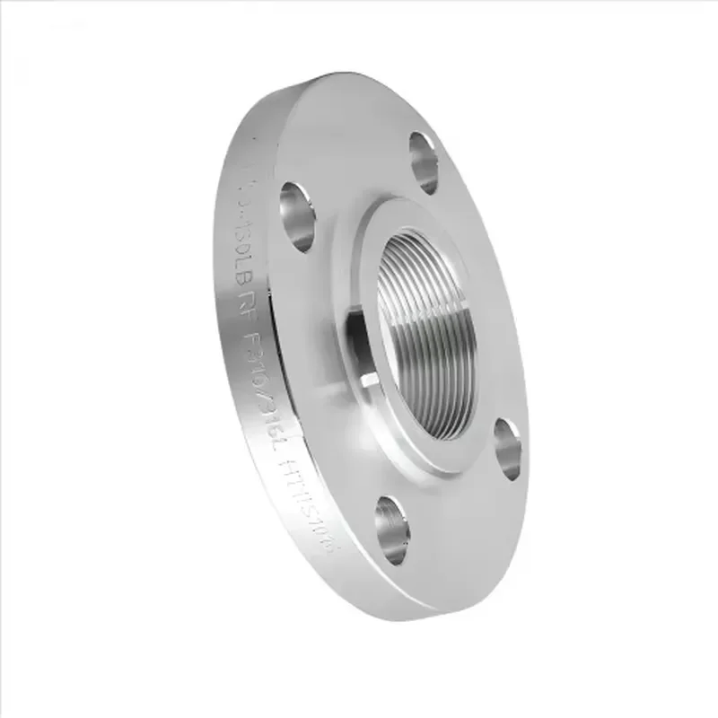 Well-Selling ASME B16.5 150lb SS304 Thread Flange for Industrial Pipe Connection High Quality Flanges ANSI JIS DIN BS
