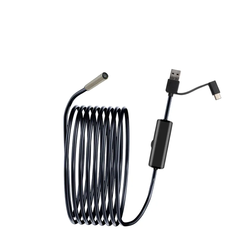 1MP Diameter 3.3mm Ultra-Thin Endoscope camera 3m/5m/10m Soft cable Micro Industrial Pipeline Inspection