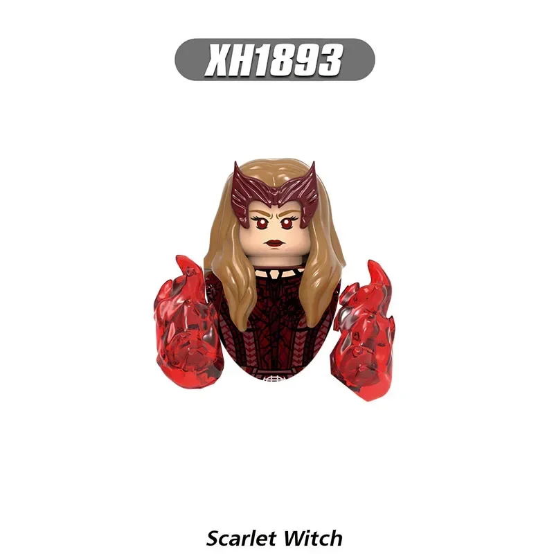 X0335 Doktor Strange Wong Scarlet Witch Master Mordo klocki do budowy zabawka urodzinowa dla chłopca