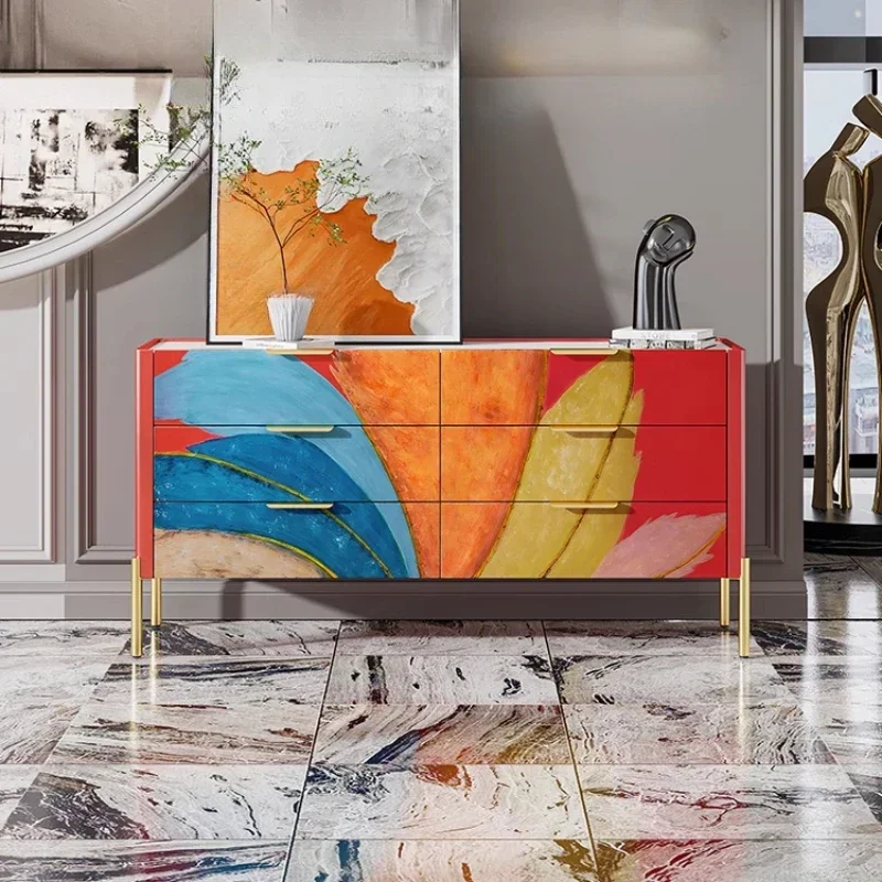 Drawers Living Room Cabinets Luxury Women Cupboard Accent French Modern Cabinet Utility Nordic Woonkamerkasten Furniture