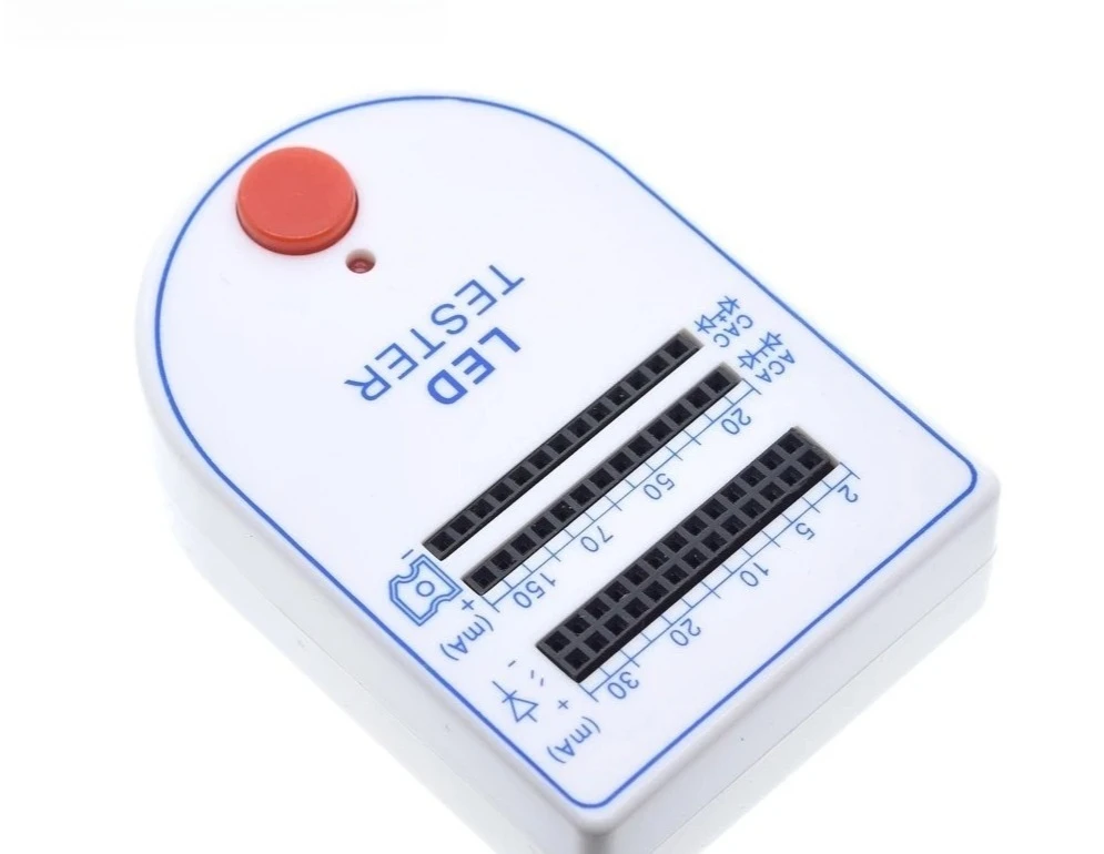 2~150mA Mini Portable LED Test Box, LED Light Bulb Battery Tester