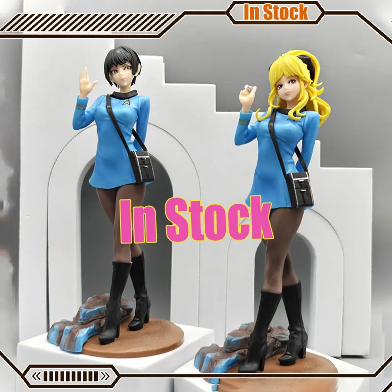 

21cm Star Trek Bishoujo Medical Officer Anime Girl Figure Command/Vulcan Science Officer Action Figure Customized Model Doll Toy