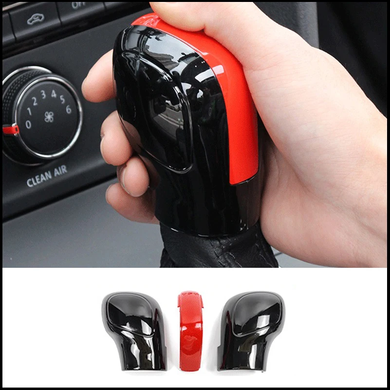 

Автомобильный Стайлинг, крышка ручки переключения передач для VW Golf 6 7 7.5 GTI Passat B7 B8 CC R20 Jetta MK6 6 Tiguan MK2 AT, автоаксессуары