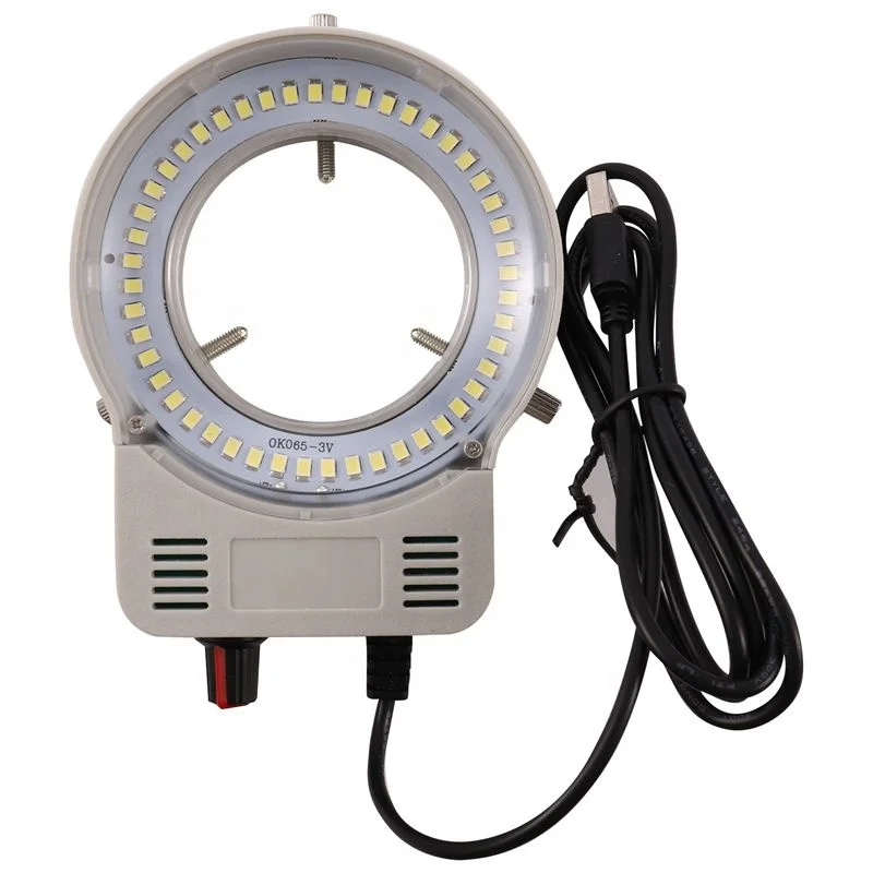 

Microscope LED Ring Light Illuminator Lamp For Microscope Excellent Circle Light Industrial Microscope Camera Light Source