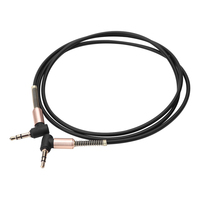 90 Degree 3.5mm Male to 3.5mm Male Plug Audio Connector 3.5 Jack Car Aux Cable