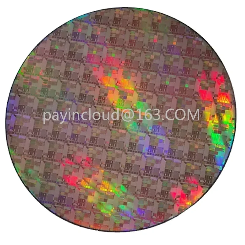 Wafer do Silicone para a Bolacha do Semicondutor Ensinando o Chip do Teste Bolacha Eletrônica Circuito Litográfico 12 Dentro Dentro Dentro
