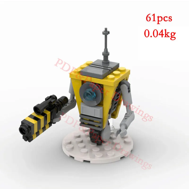 

Spot MOC-30832 Маленькая сборка частиц Строительные блоки Сборка Робот-головоломка Детская игрушка Модель Подарочный орнамент