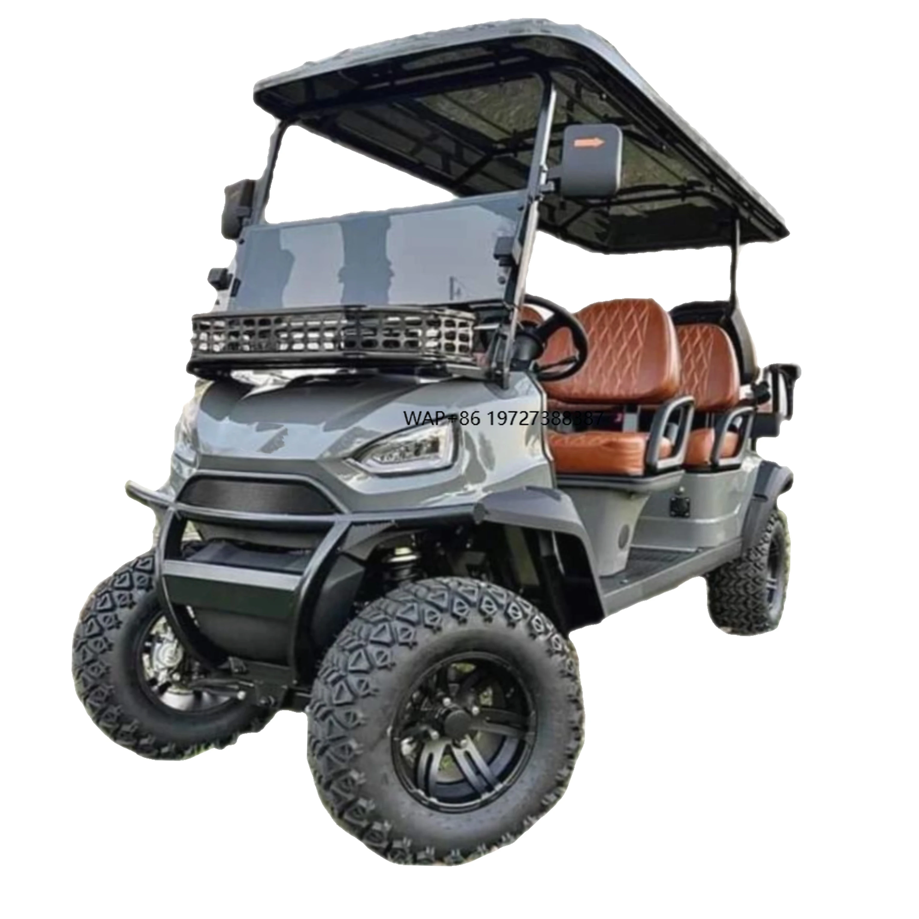 

Rated off Road Tires Golf Cart off Road 6 Passenger Electric Golf Cart Modern Fashion Brand New Design