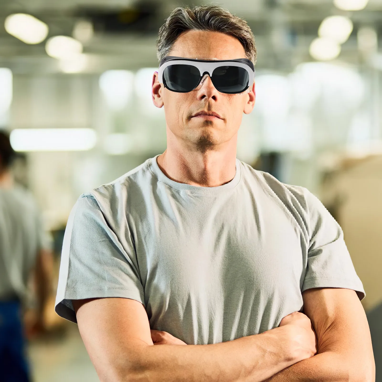 10Pcs Welding Safety Goggles Protective Eyewear for Welders Lightweight Comfortable Design Transparent Lens Welding Accessories