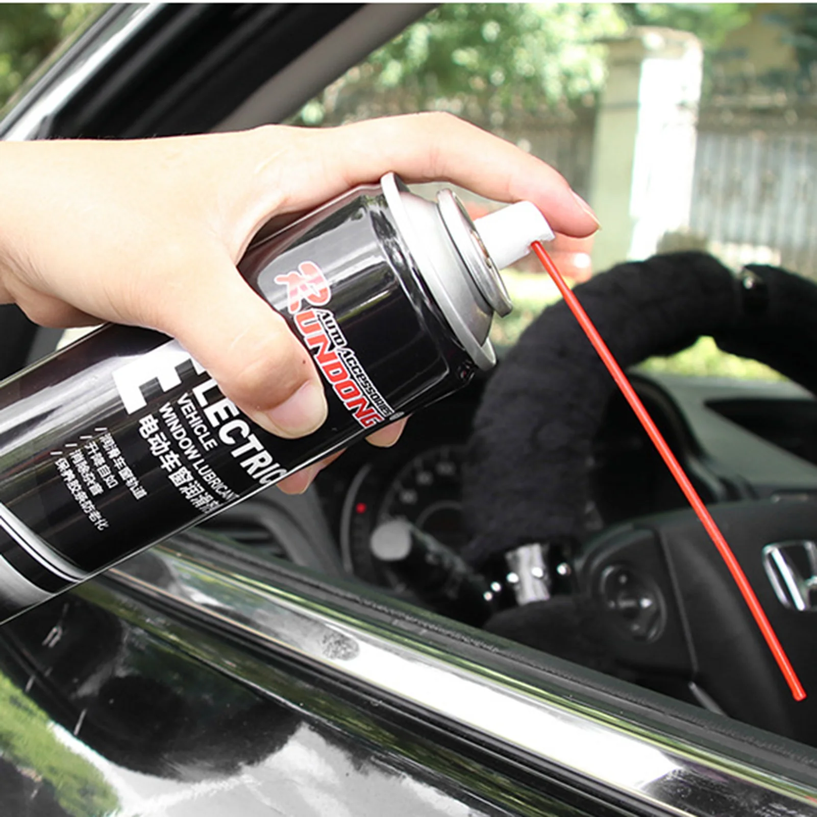 

Car Window & Track Dry Lube Window Lifting Rubber Strip Seal Agent for Rubber Metal Glass Plastic Surfaces