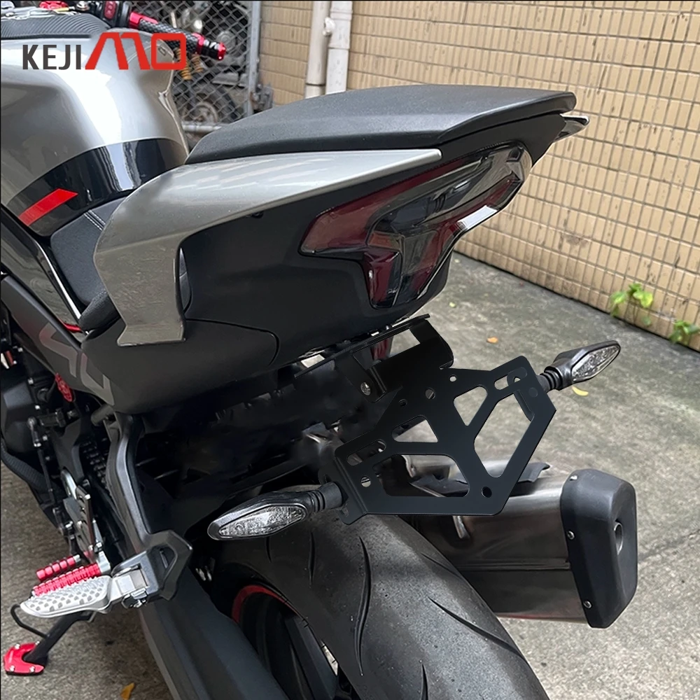 License Plate Holder Bracket Rear Tail Tidy Fender Eliminator Kit For CFMOTO CF MOTO 450NK 450 NK 450 NK450 2023 2024 2025 2026