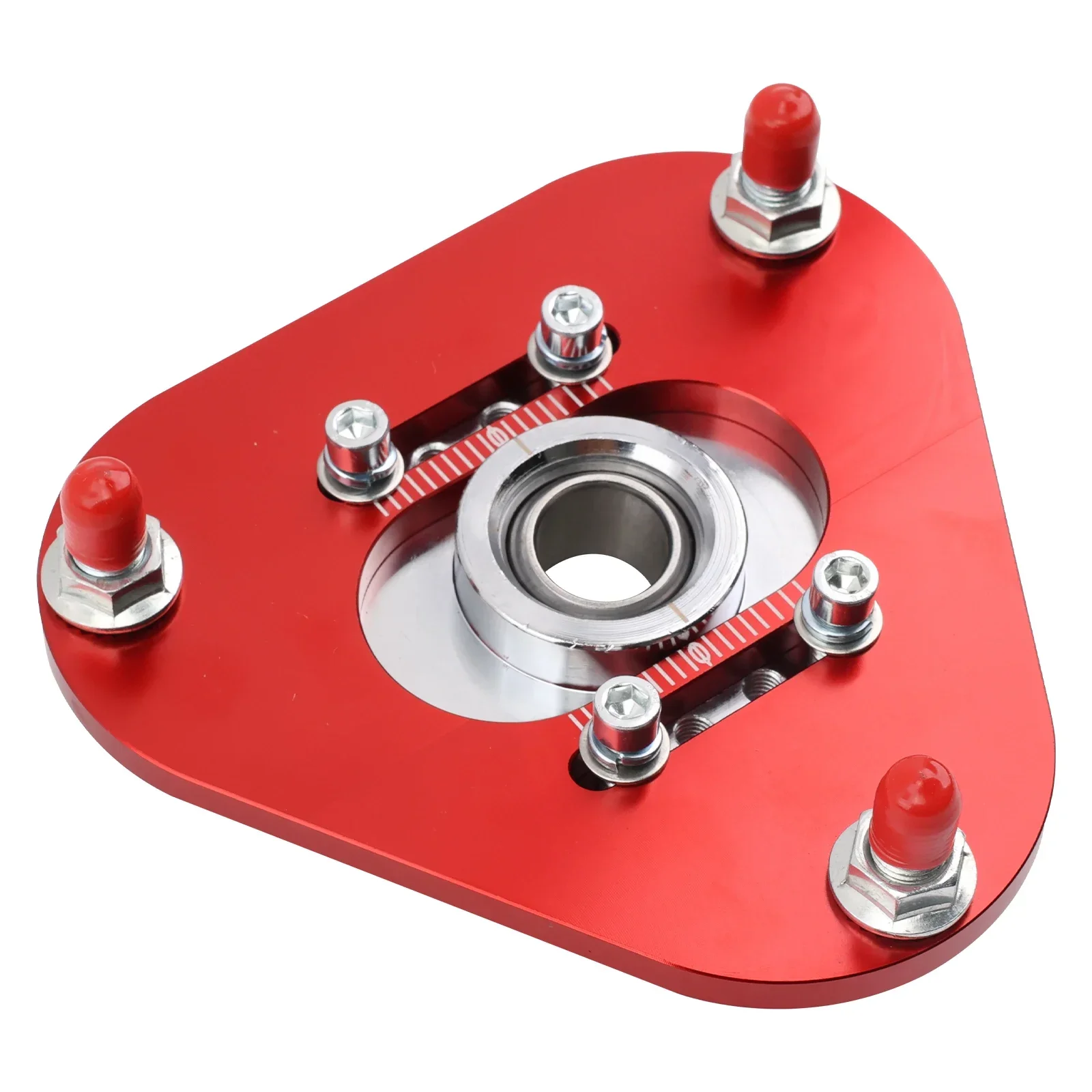 

2 Pcs Red Front Top Camber Plates, Compatible with Toyota Celica 2000-2006 Coilover Suspension Kit