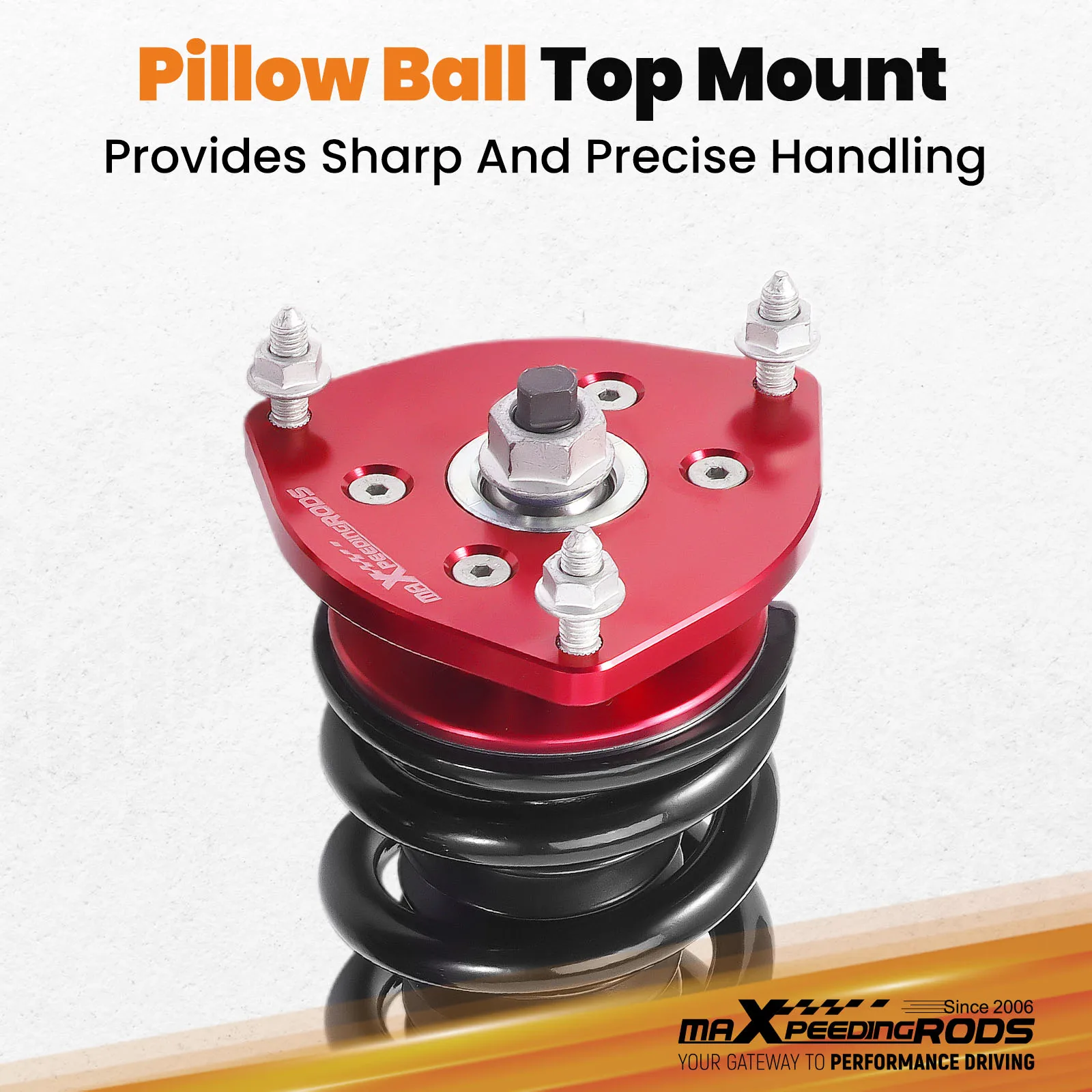 

MaXpeedingrods Coilovers Shocks Struts Suspension For Infiniti Q50 V6 RWD 14-24