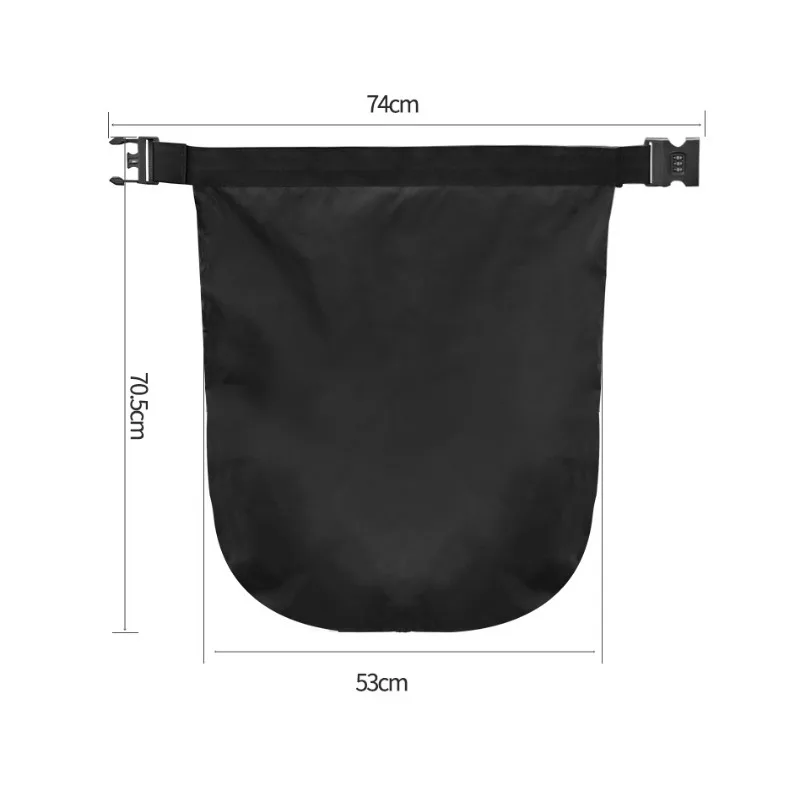 1pc Motorbike Helmet Bag Combination Lock Anti-Theft Luggage Storage Bag Rider Portable Travel Motorcycle Equipments Bag