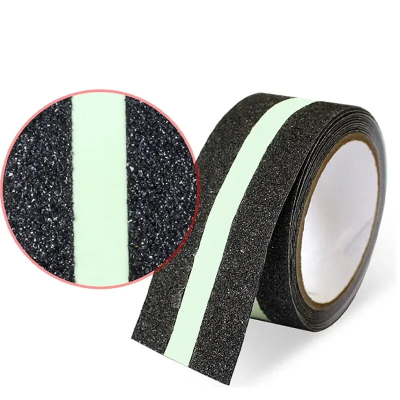 Anti Slip Grip Tape,Frosted Non-slip Traction Tapes With Glow In The Dark,Reduce The Risk Of Slipping Stair Tread Step And Othe