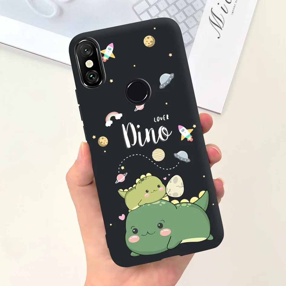 حافظة رائد فضاء لطيفة لهاتف Xiaomi Redmi Note 5 6 Pro غطاء من السيليكون الناعم لهاتف Xiaomi Redmi Note 6 Pro Funda Note6 Note5 المصد #2