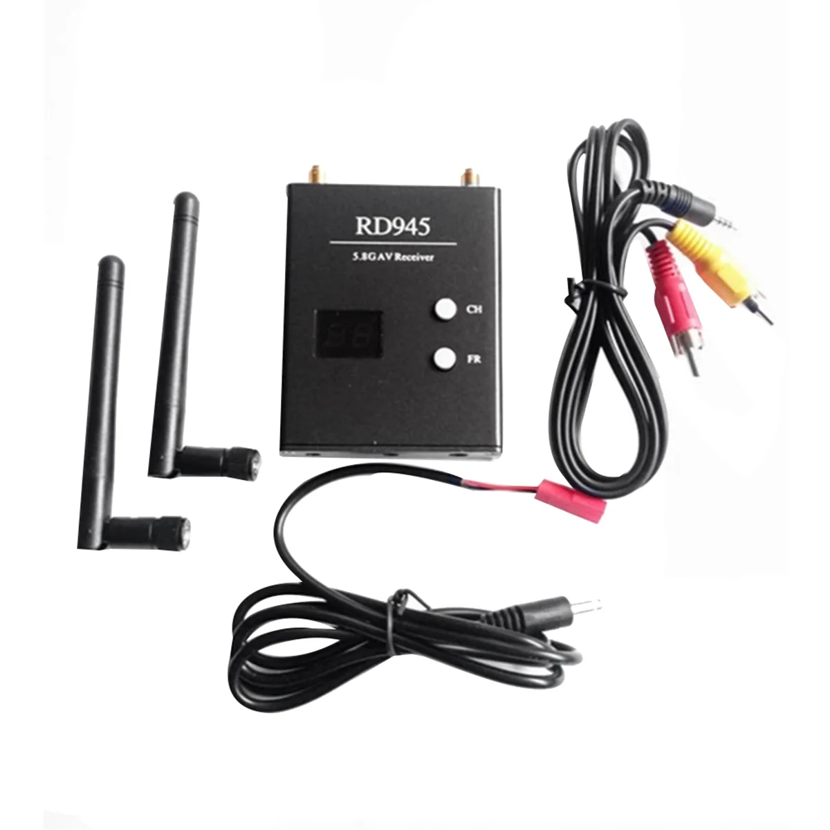 Y14ARD945 Ricevitore 5.8G 48CH Ricevitore AV 5.8G DC 7-24V per drone a lungo raggio FPV per aereo RC