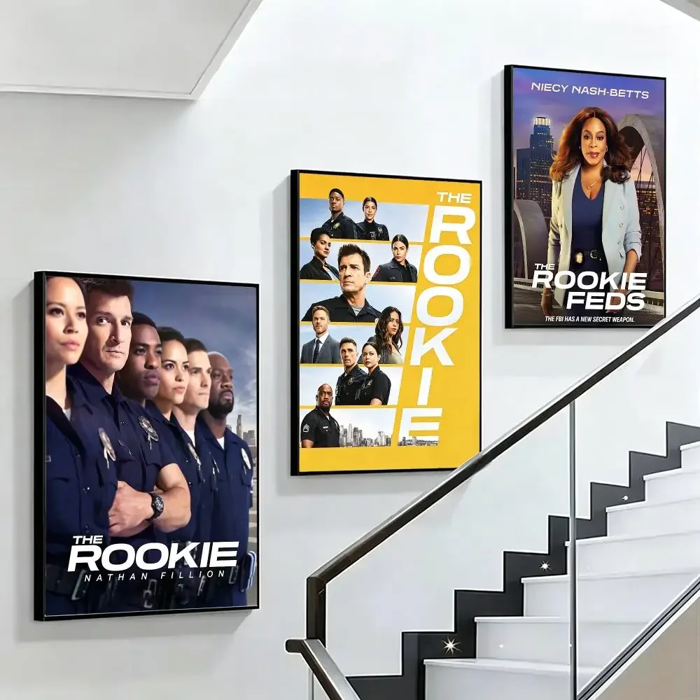 Series The Rookie Poster HD Poster Black And White Simple Home Decor For Living Room Bedroom Corridor And Gift Giving