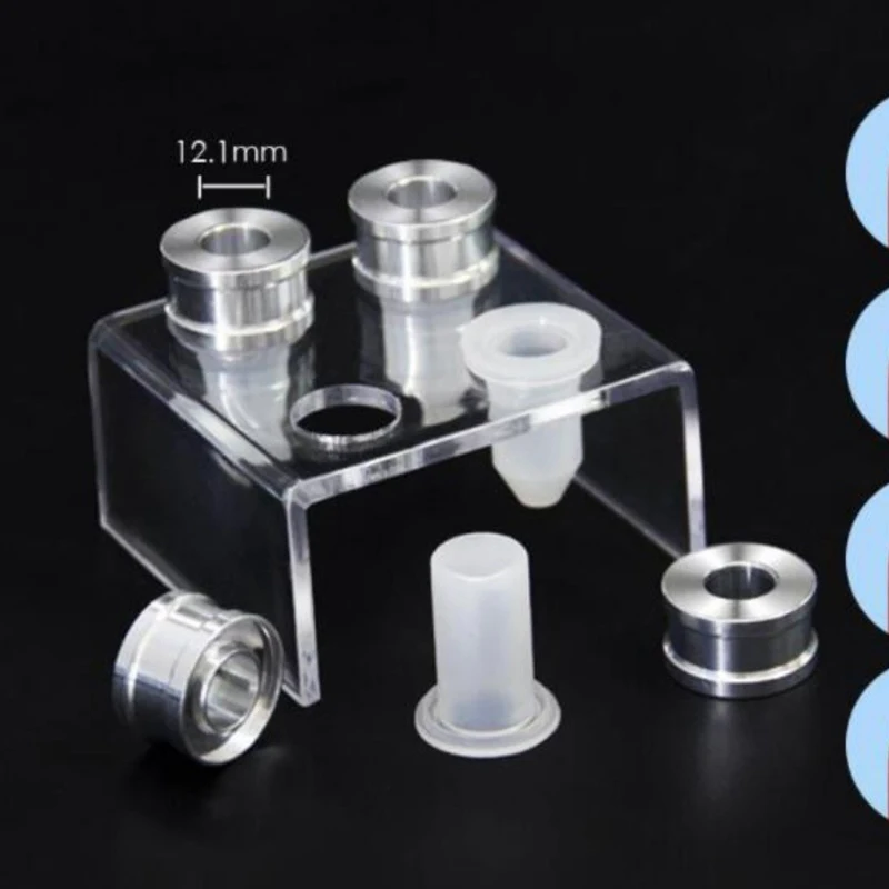 DIY Self-made Handmade Handmade Craft Tool Lipstick Material Kit Small Sample Nozzle Empty Tube Silicone Aluminum Mold Lipstick