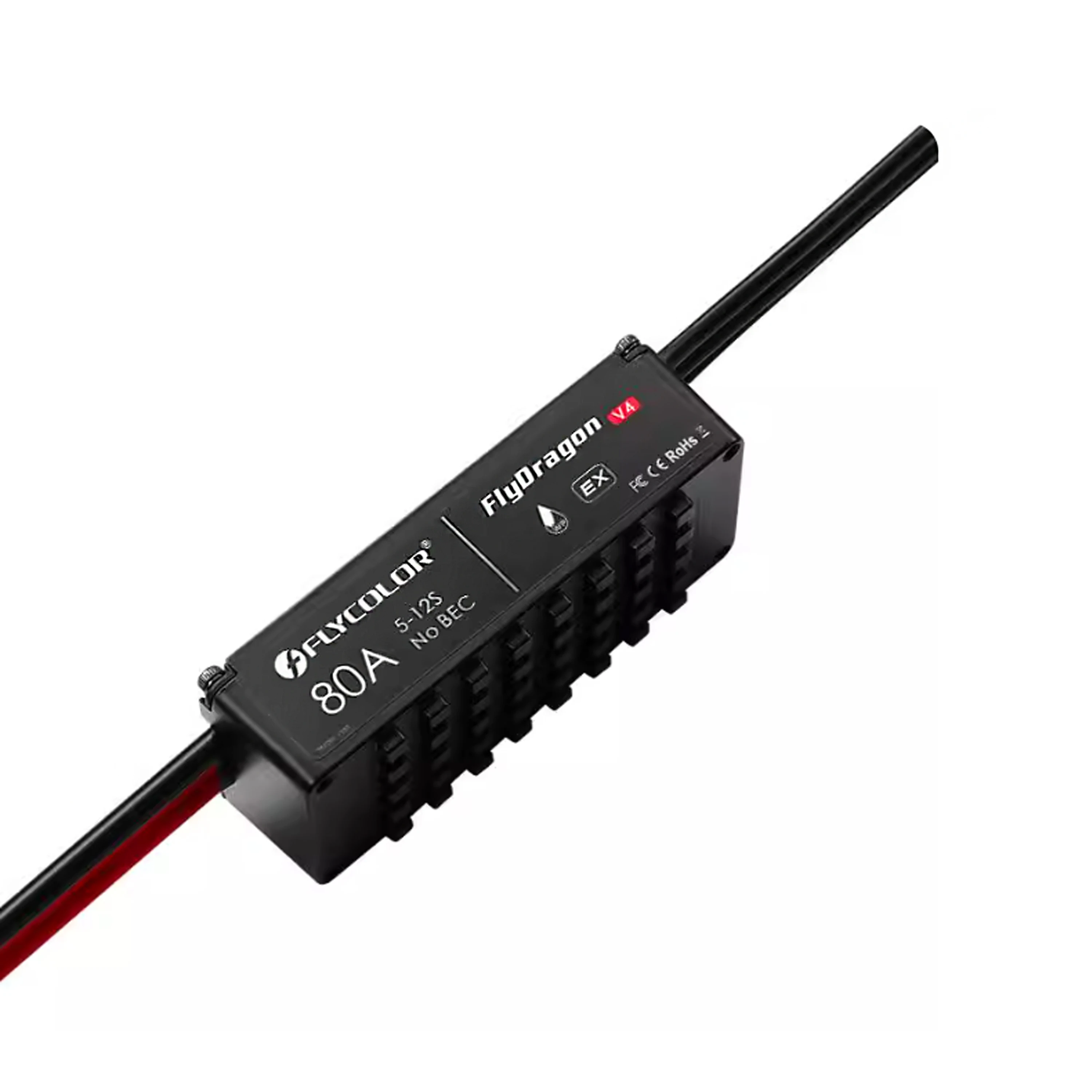 Flycolor FlyDragon 80A V4 ESC Plastic 5-14S Multi-Rotor Brushless Speed Controller for Quadcopter UAV Drone RC Parts