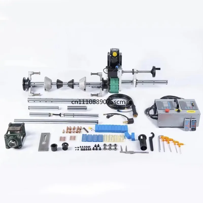 Horizontal portable line boring CO2 gas shielded welding machine can extend the processing range of 3.1kw spindle motor for