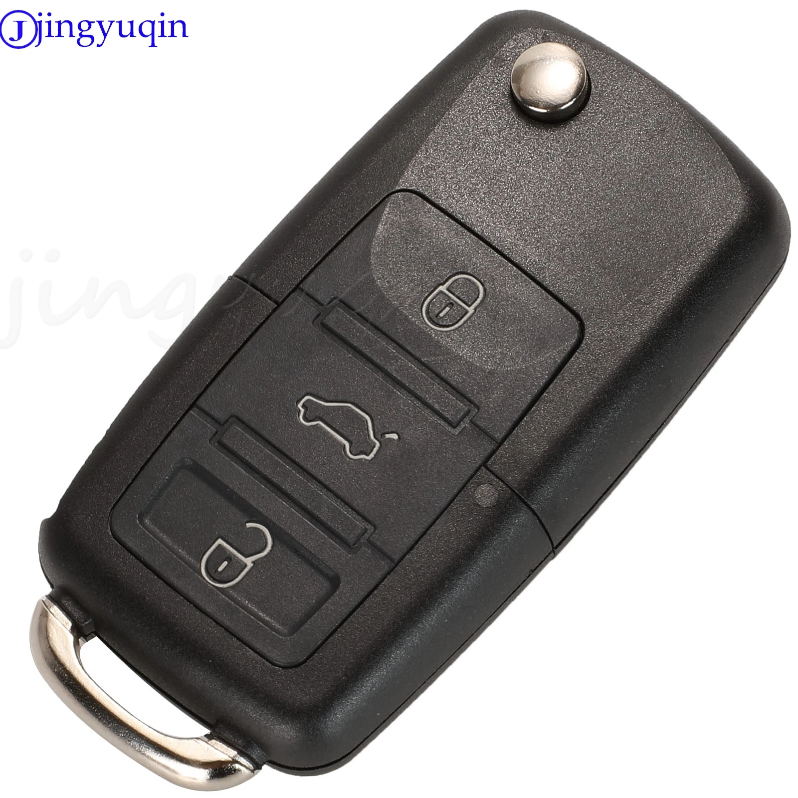 Jingyuqin 3 przyciski inteligentny zdalny kluczyk do VW/Volkswagen Gol Golf Jetta Fox brazylia 315/433Mhz ID48 Chip